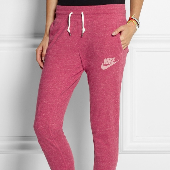 pink nike pants
